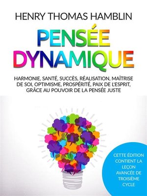 cover image of Pensée dynamique (Traduit)